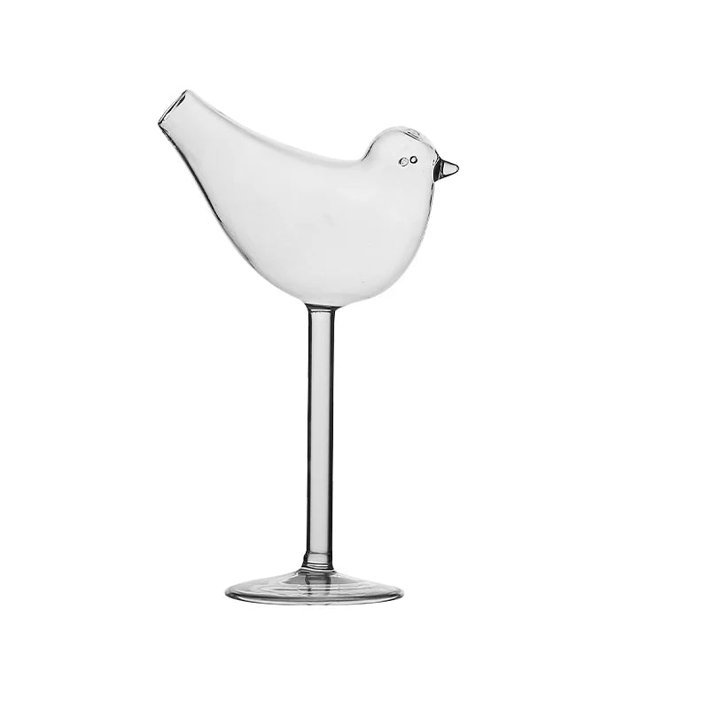 Bird Shaped Cocktail Glass