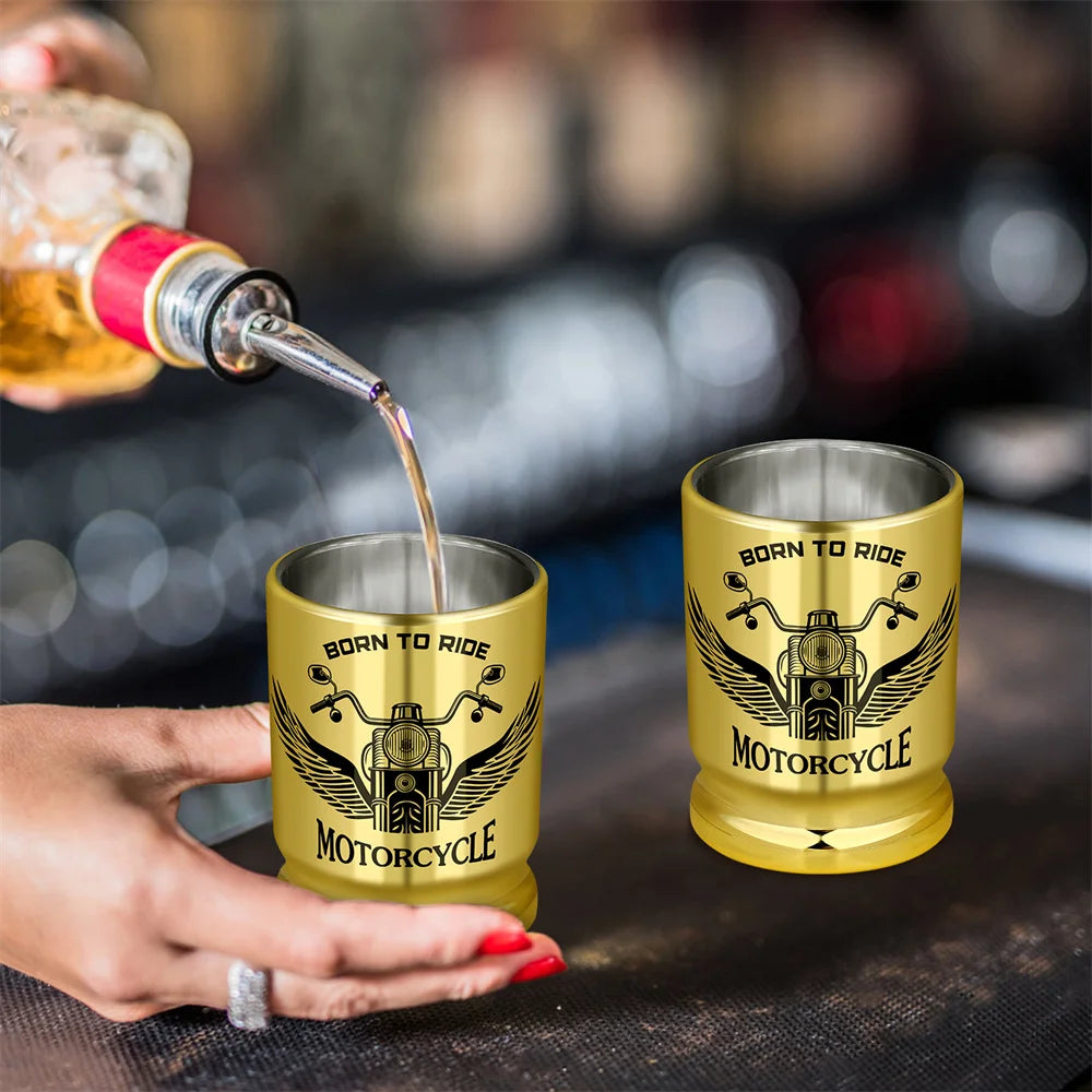 2pcs Set 50 Caliber Shot Glasses