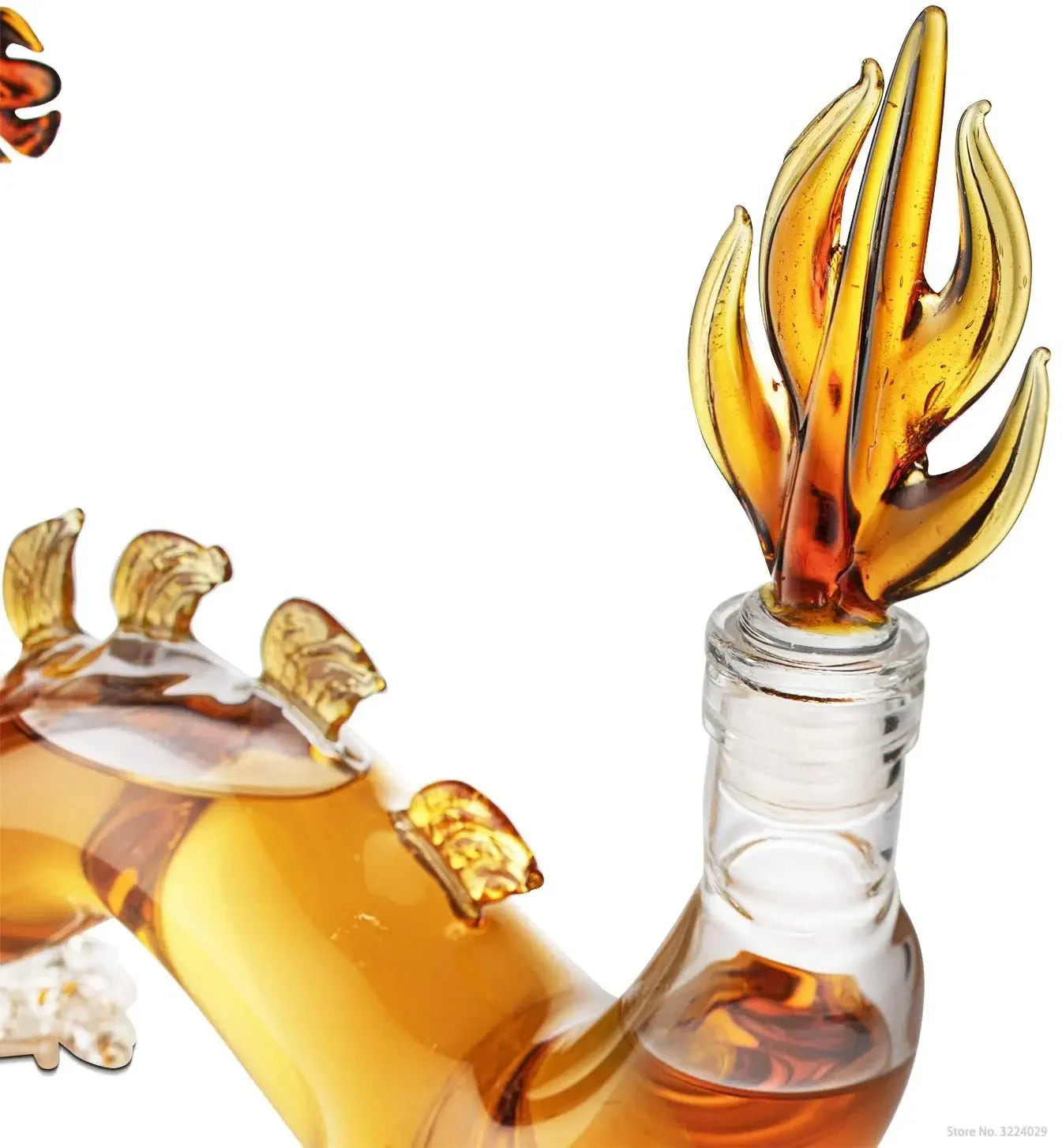 Bartender Black Dragon Whiskey Decanter