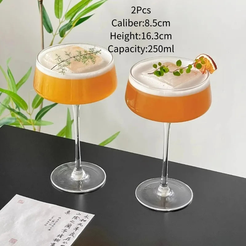 Bartender Black Tower Cocktail Glass