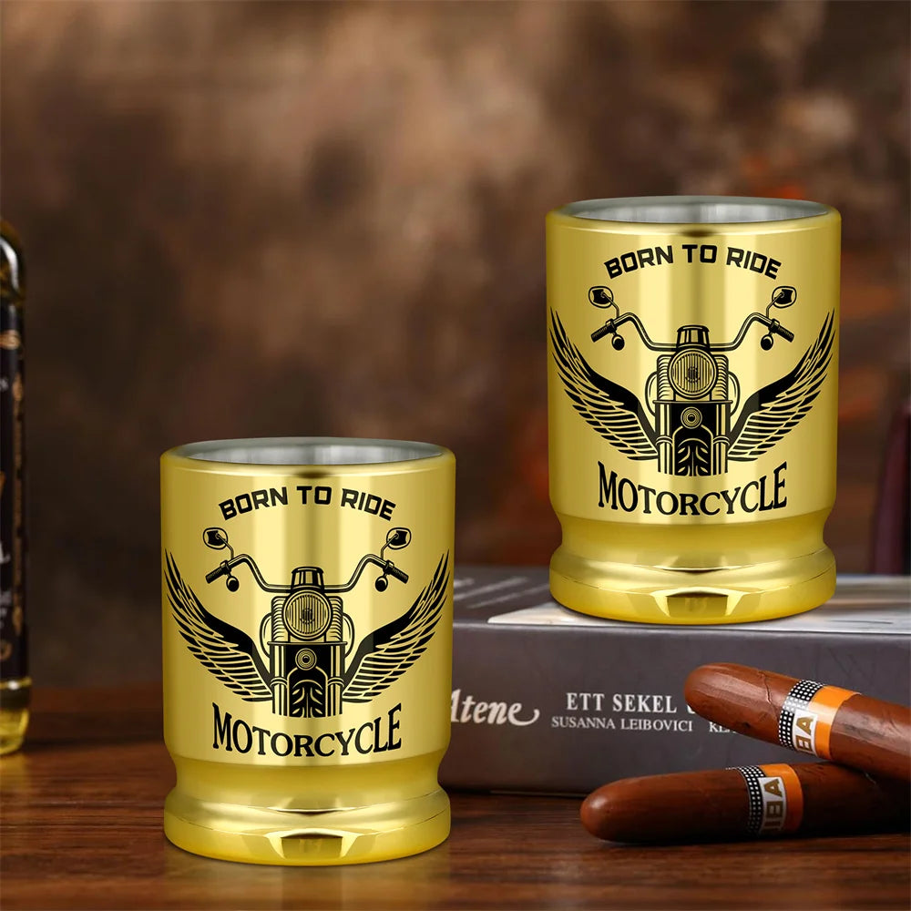 2pcs Set 50 Caliber Shot Glasses