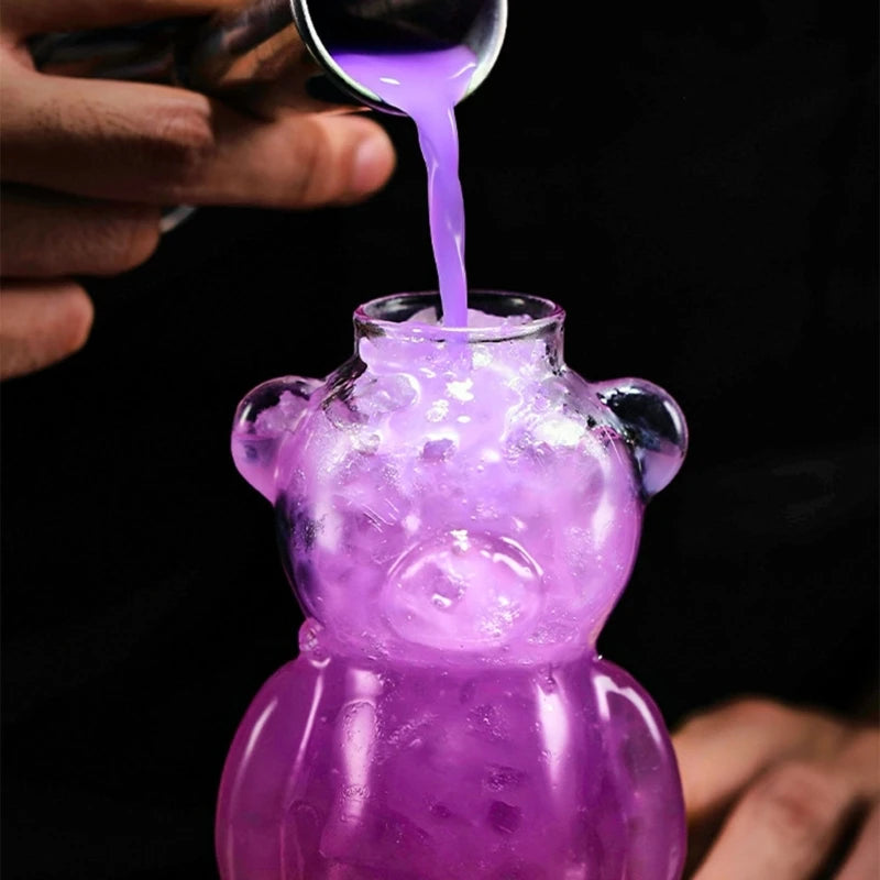Bear Cocktail Glass Cup