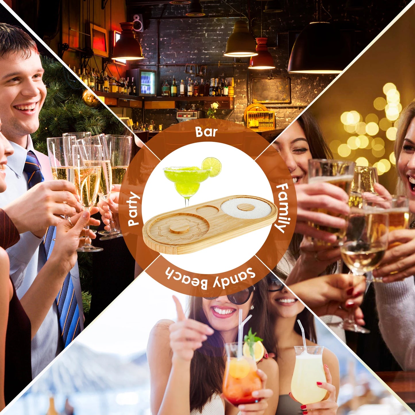 Best Margarita Bamboo Sugar Salt Rimmer