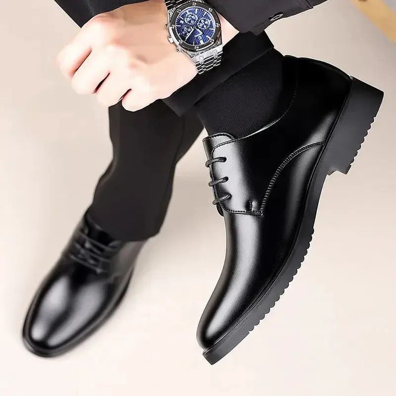 Non Slip Men's Casual Dress Shoe Black