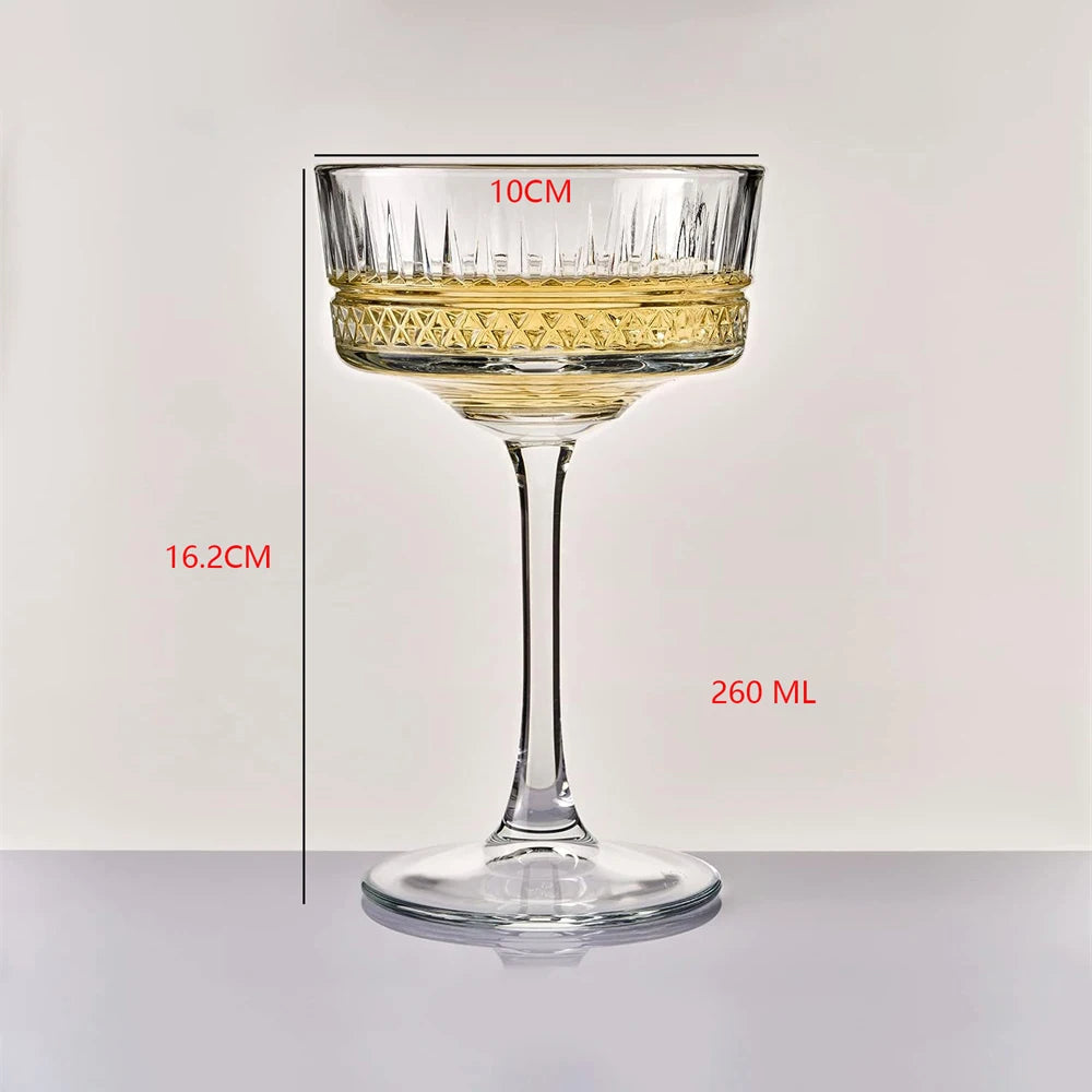 Elisha Exquisite Design Unique Luxury Champagne Glass