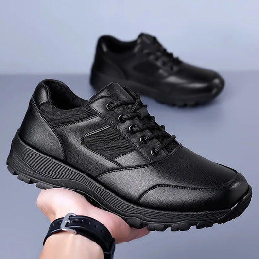 Bartender Black Non-Slip Hospitality Shoes