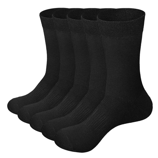 Bartender Black Men's Bamboo Dress Socks 5-Pack