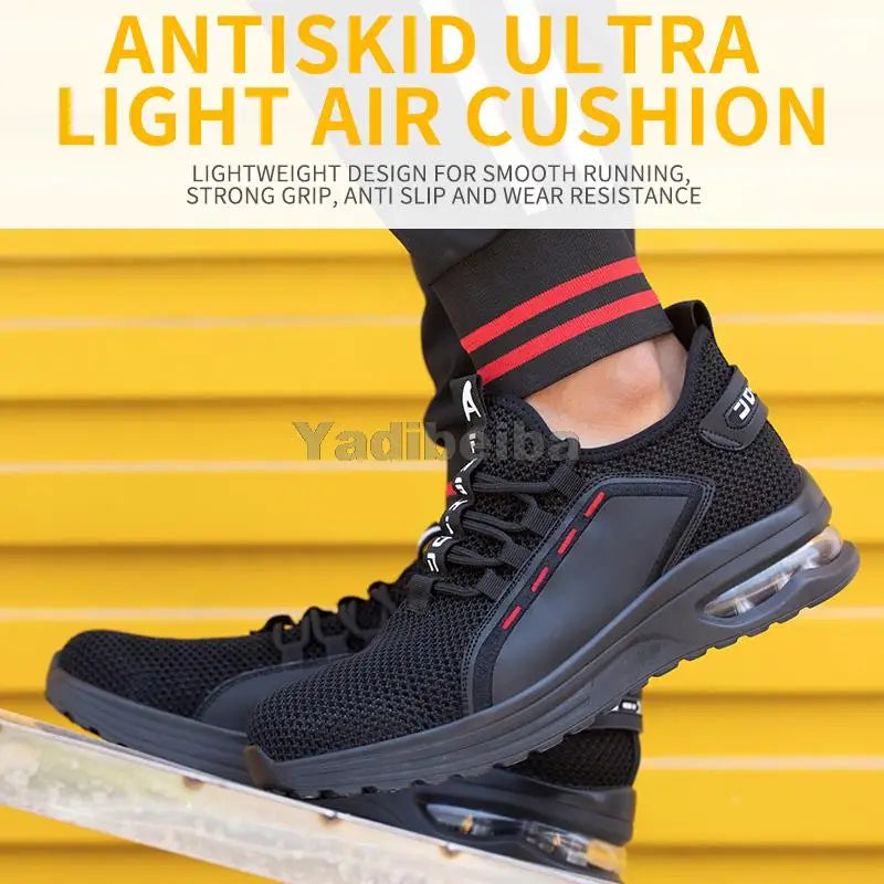 Breathable Steel Toe Safety Work Shoes