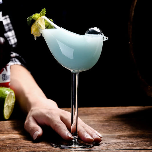 Bird Shaped Cocktail Glass