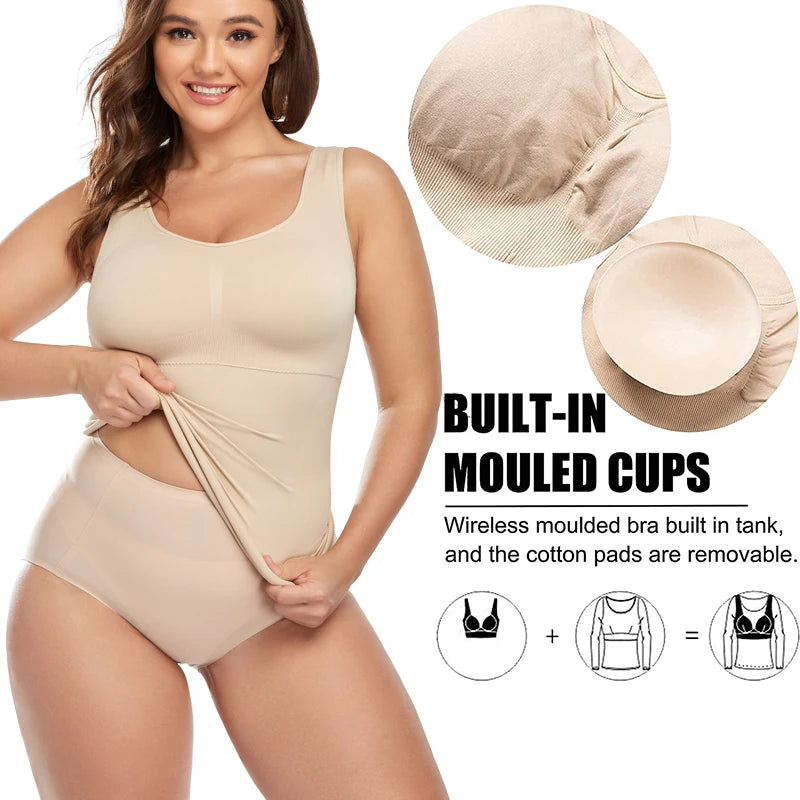 Tank Tops for Women with Built in Bra