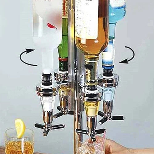 Liquor Bottle Dispenser Wall Mounted