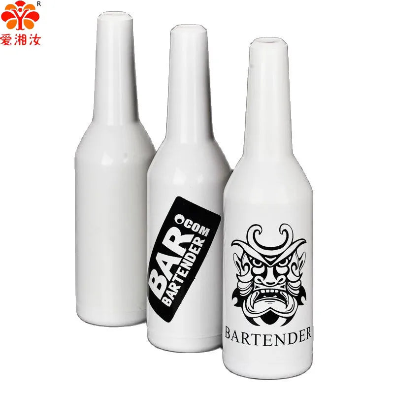 World Bartending Plastic Flair Bottle Bartender Practice Performance Bottle