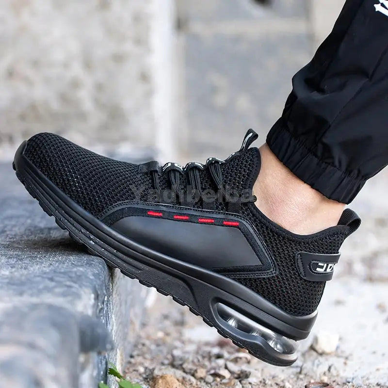 Breathable Steel Toe Safety Work Shoes