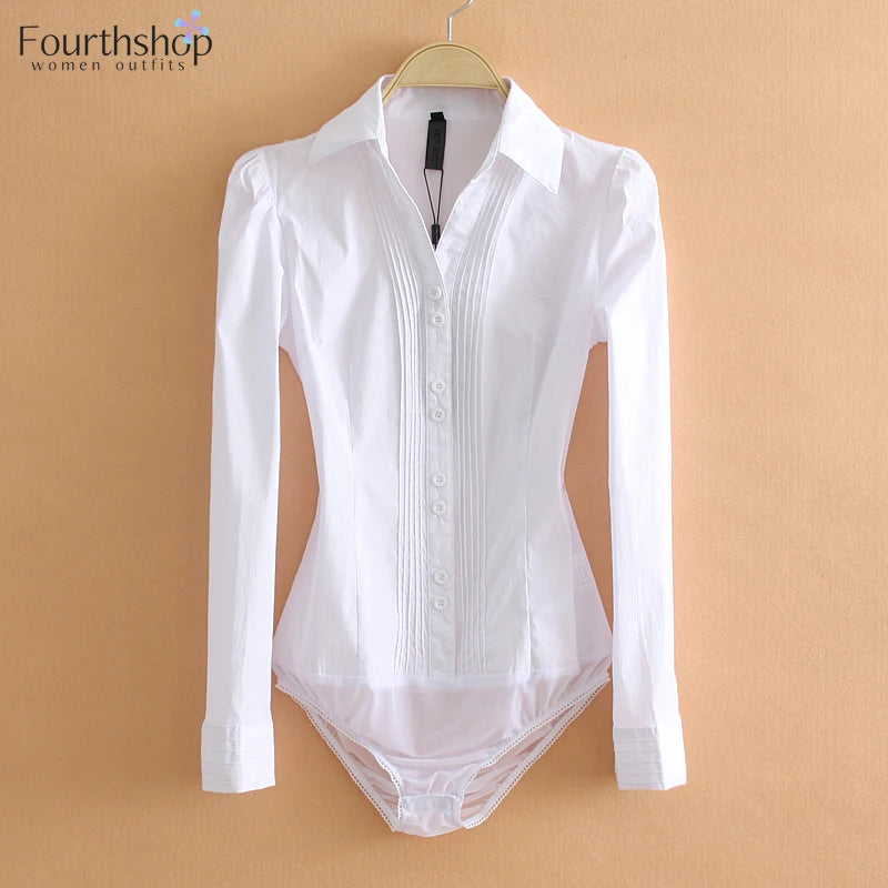 Womens Long Sleeve Bodysuit