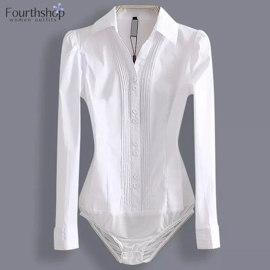 Womens Long Sleeve Bodysuit