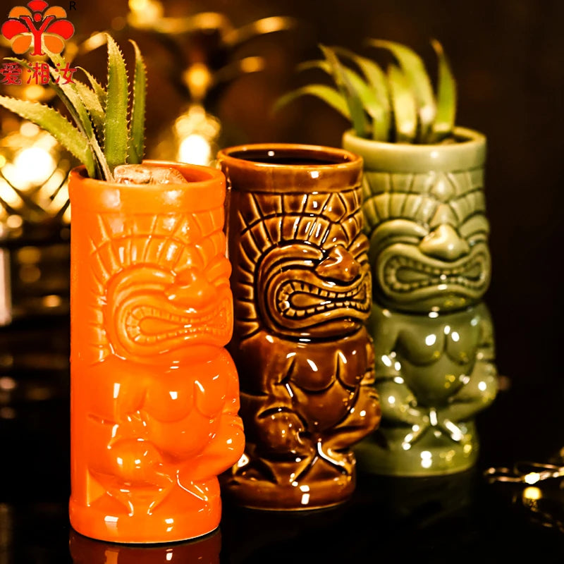 Tiki Cocktail Cups