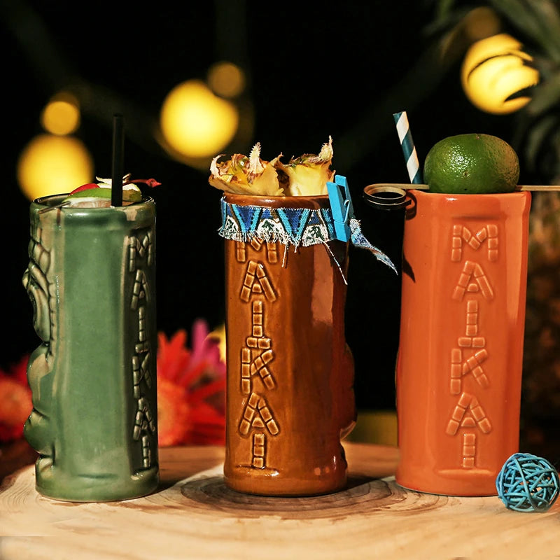 Tiki Cocktail Cups