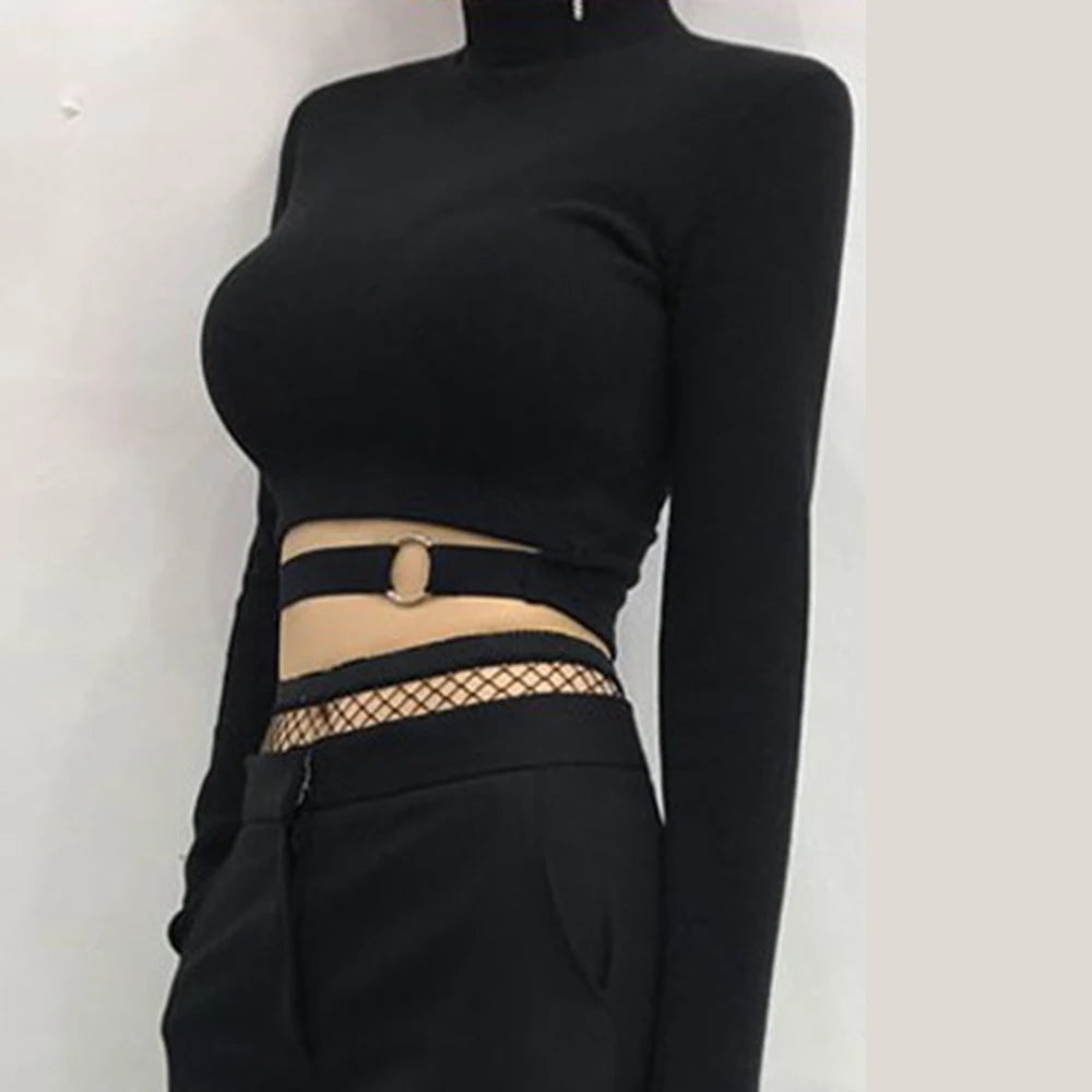 Women Sexy Styled Slim Long Sleeve & Skirt