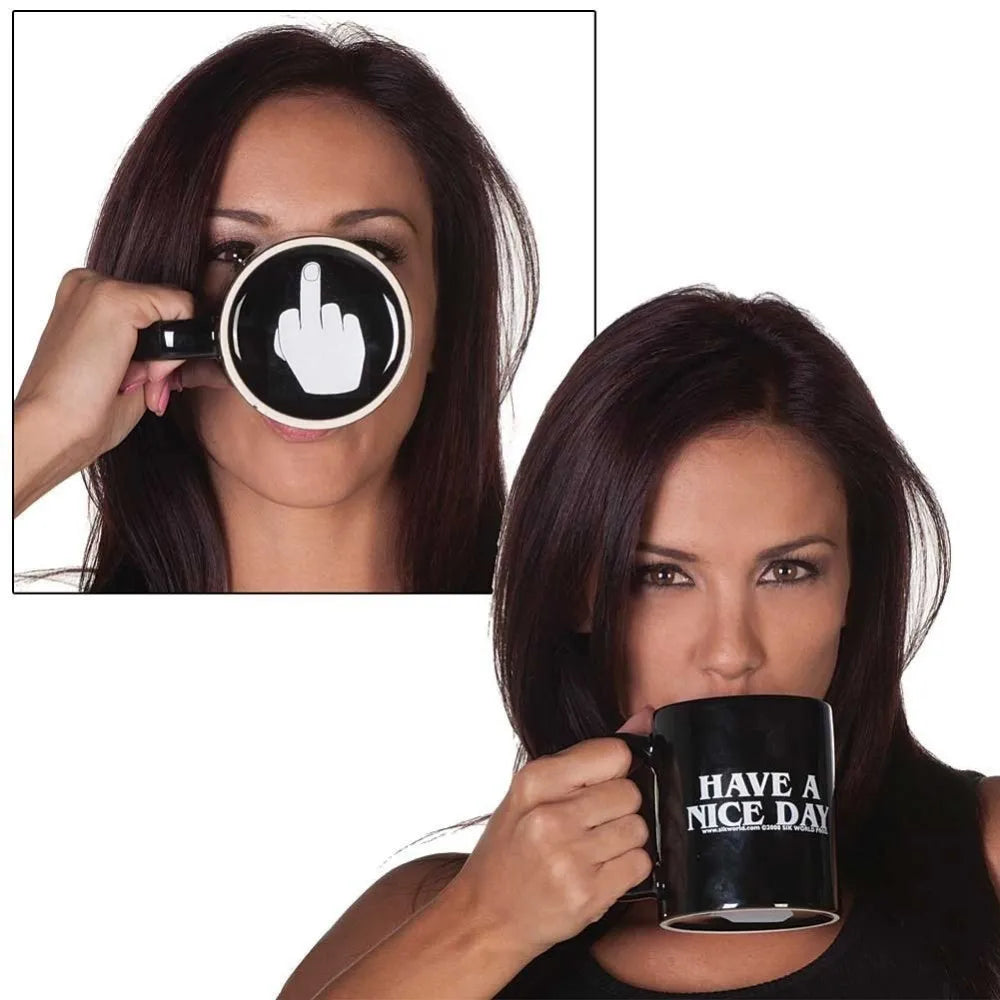 Middle Finger Coffee mug