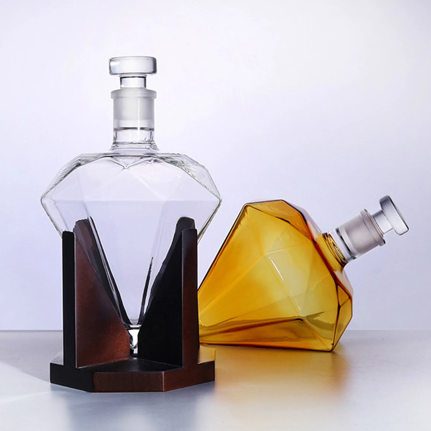 750ml Heart Shape Diamond Wine Decanter