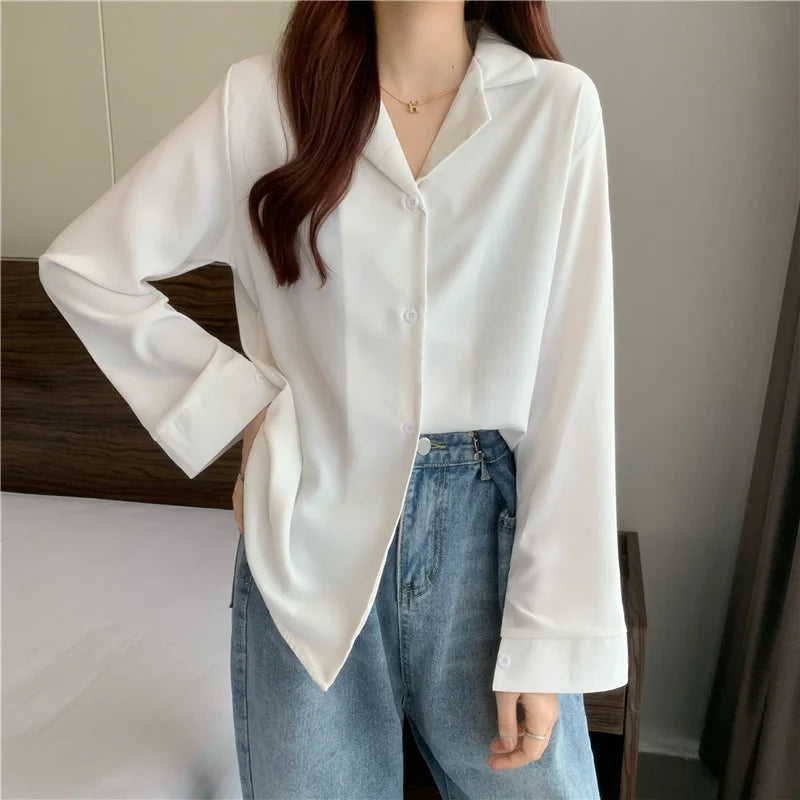 Bartender / Server long sleeve Button up blouse