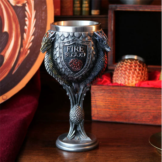 Bartender Black Game of Thrones Fire & Ice Cup  Commemorative Edition