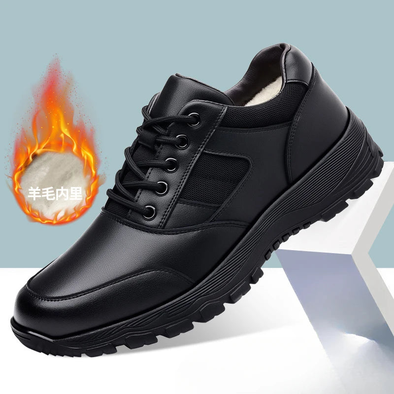 Bartender Black Non-Slip Hospitality Shoes