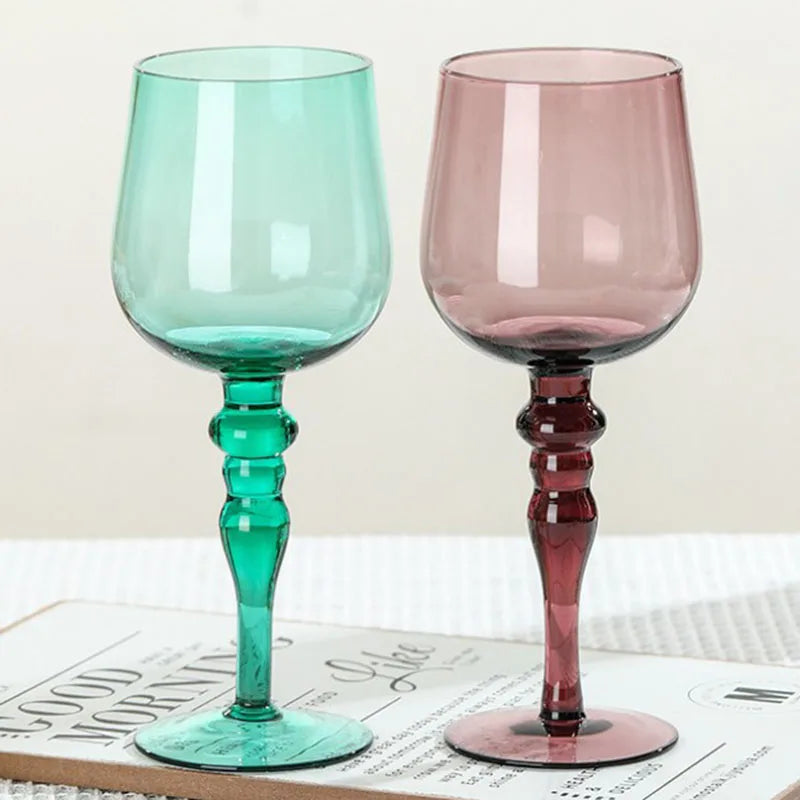 Bartender Black Vintage French Cocktail Glasses