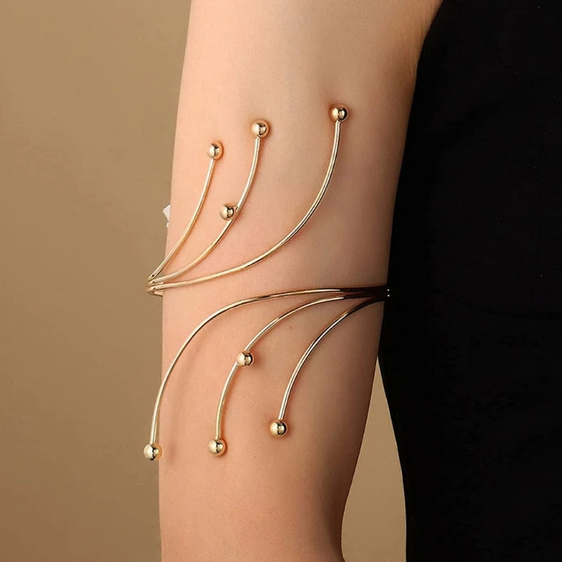 Upper Arm Cuff Open Arm Band Bracelet