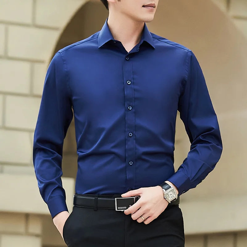 Bartender Black Men's Classic Long Sleeve Shirt