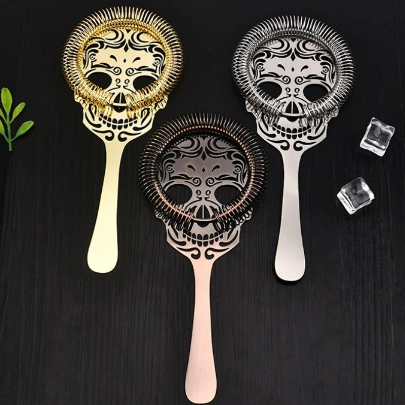 Creative Skull Shape Cocktail Strainers