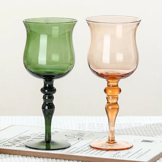 Bartender Black Vintage French Cocktail Glasses