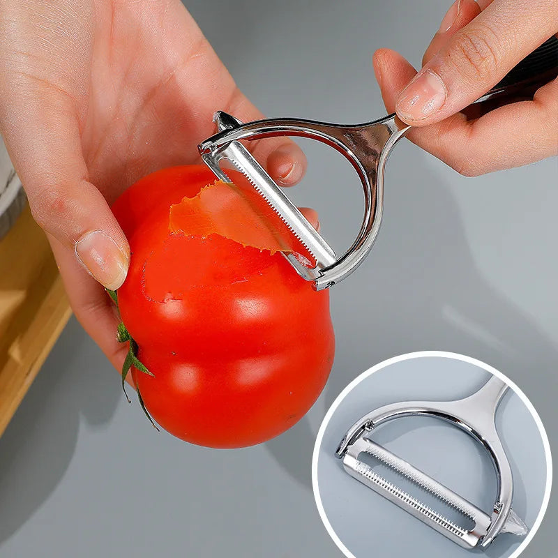 Bartender Black Stainless Steel Bar Peeler