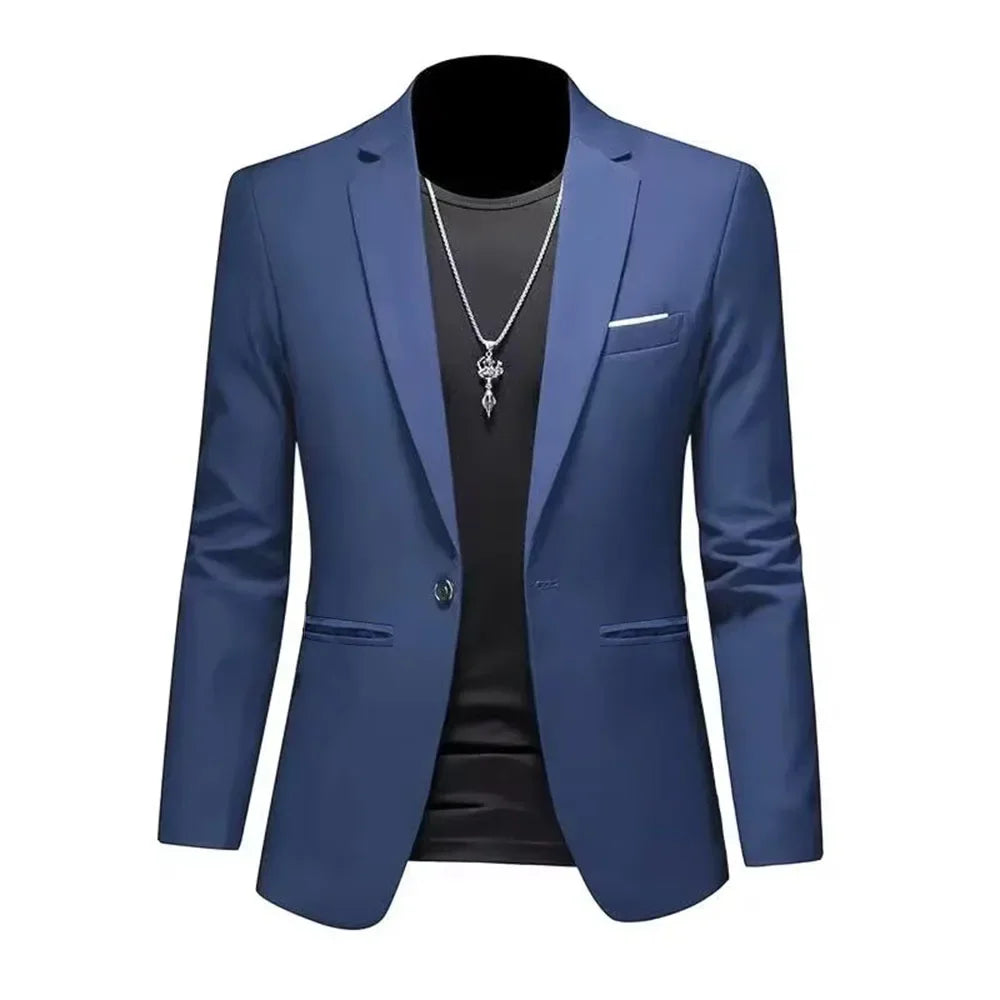 Bartender Black Men's Slim Fit Blazer