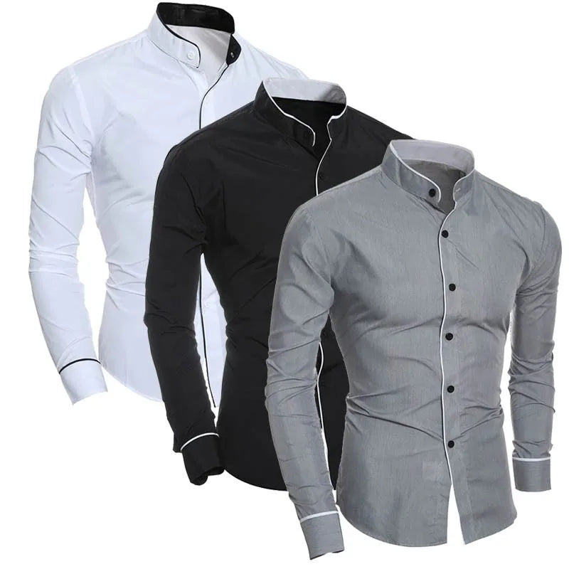 Men's Bartending Long sleeve button up