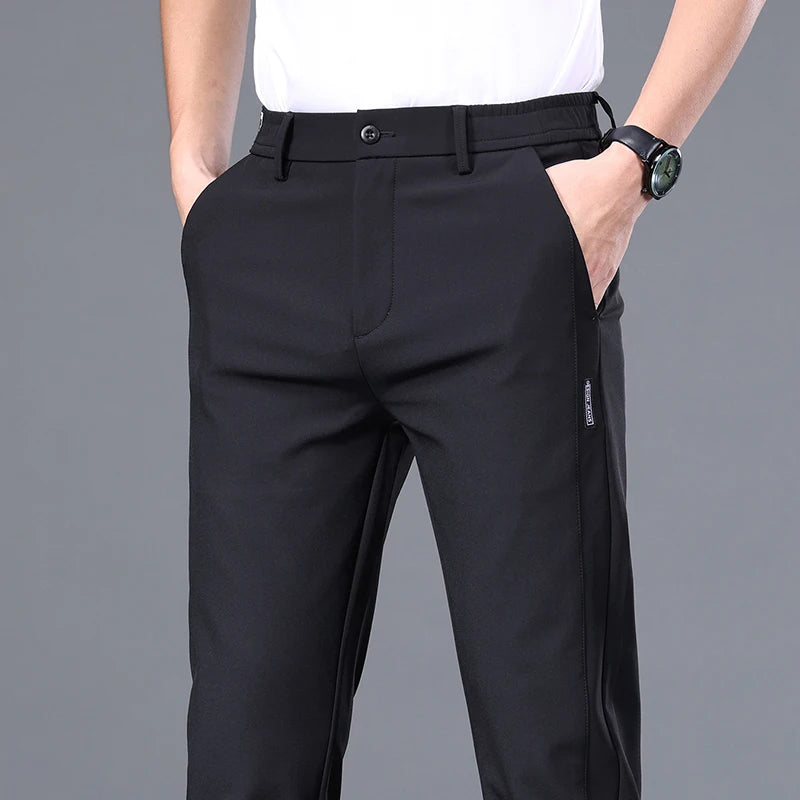 Bartender Black Men's Lightweight Bar Pants