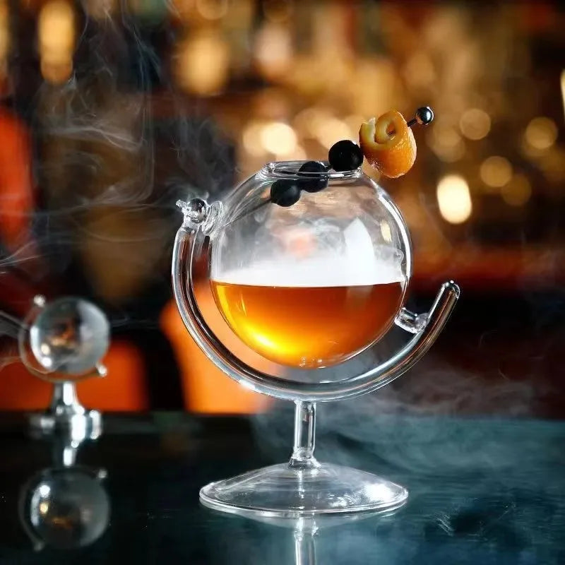 Bartender Black Globe Cocktail Glass