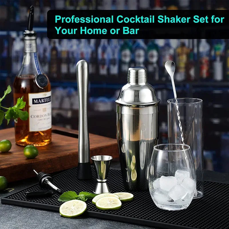 Bartender Black Cocktail Kit