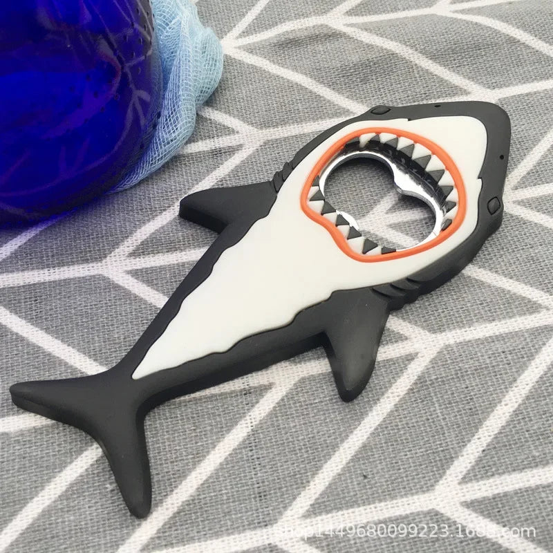 1 Pc Shark Beer Bottle Opener Magnet