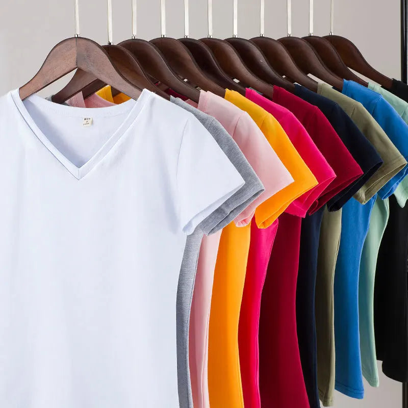 Women's 95% Cotton Short Sleeve T-Shirt