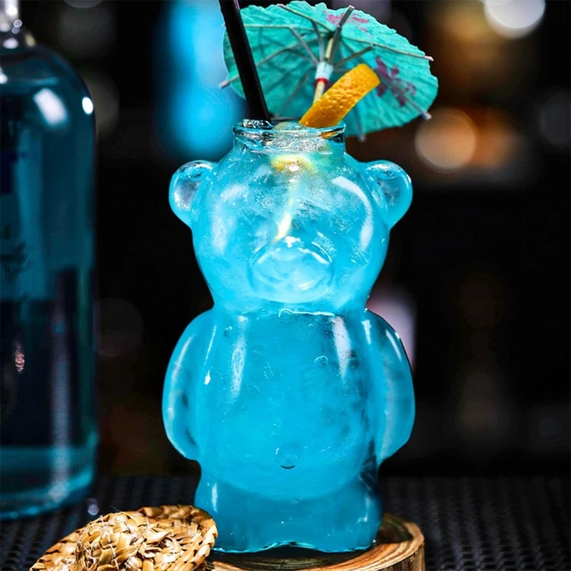 Bear Cocktail Glass Cup