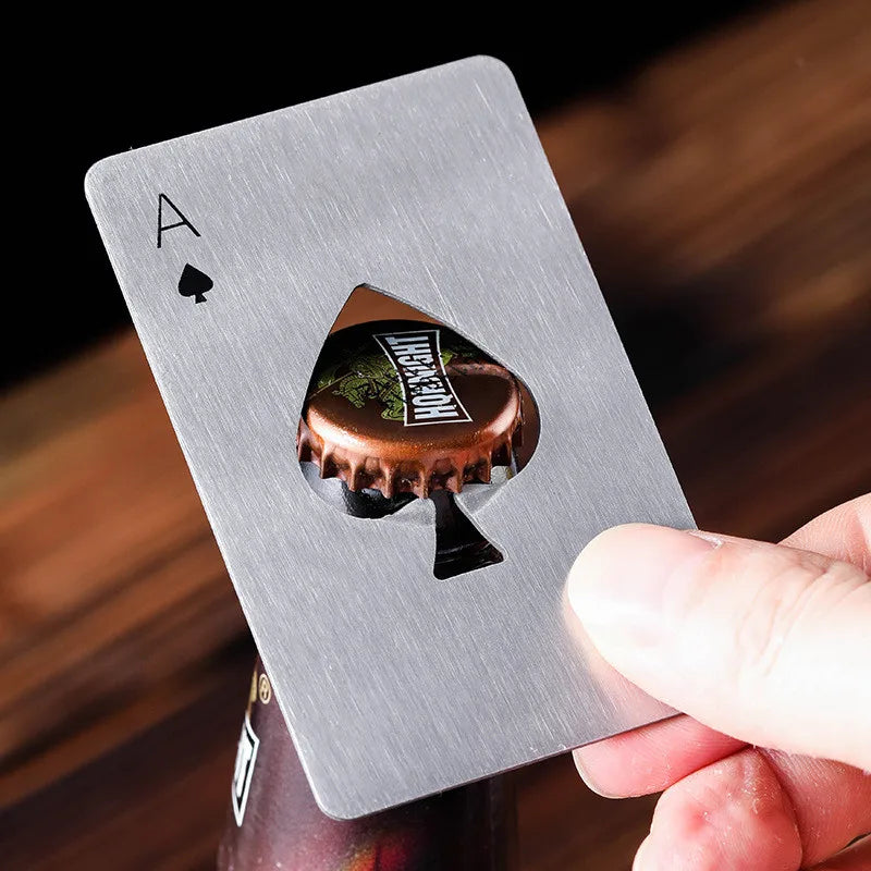 Creative Poker Card Beer Bottle Opener