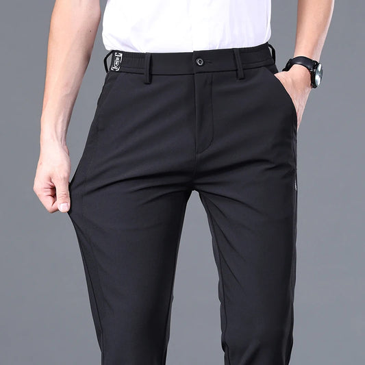 Bartender Black Men's Lightweight Bar Pants