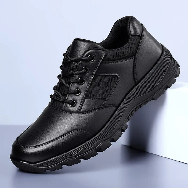 Bartender Black Non-Slip Hospitality Shoes