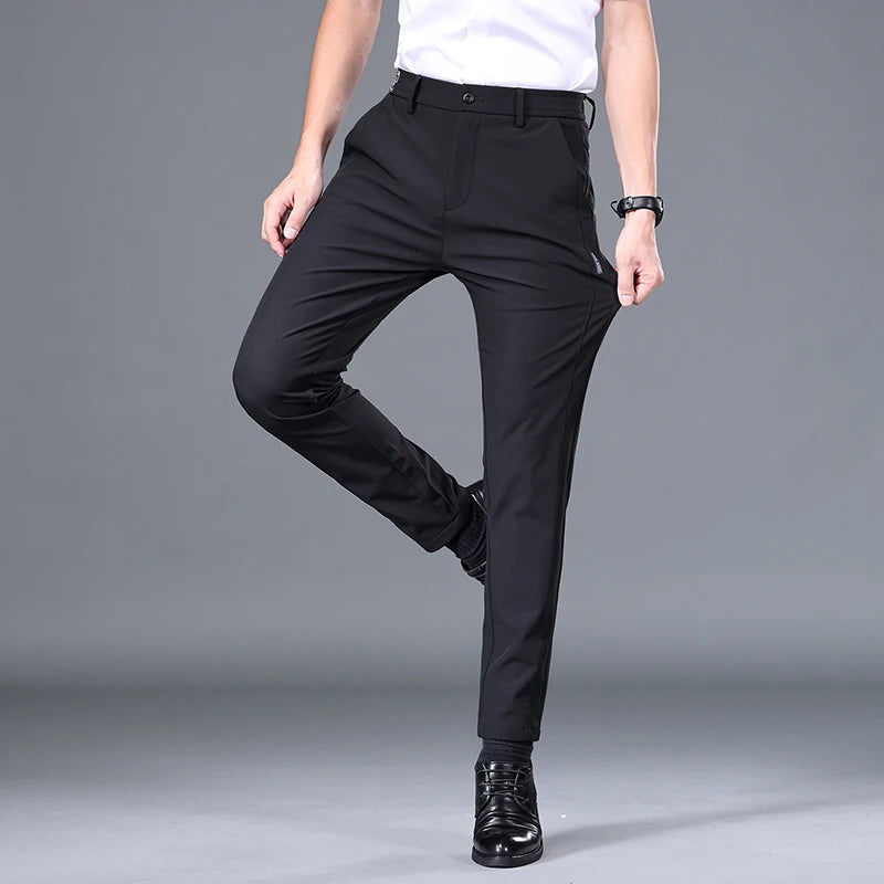 Bartender Black Men's Lightweight Bar Pants