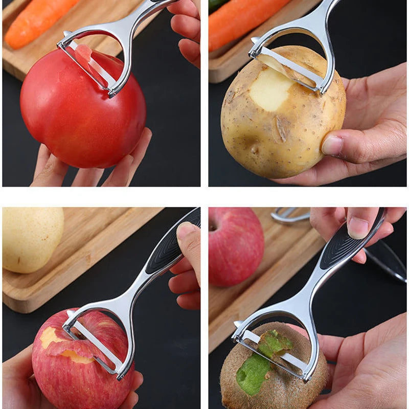 Bartender Black Stainless Steel Bar Peeler
