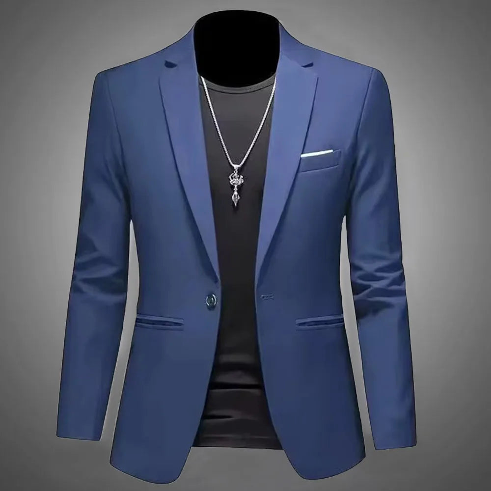 Bartender Black Men's Slim Fit Blazer