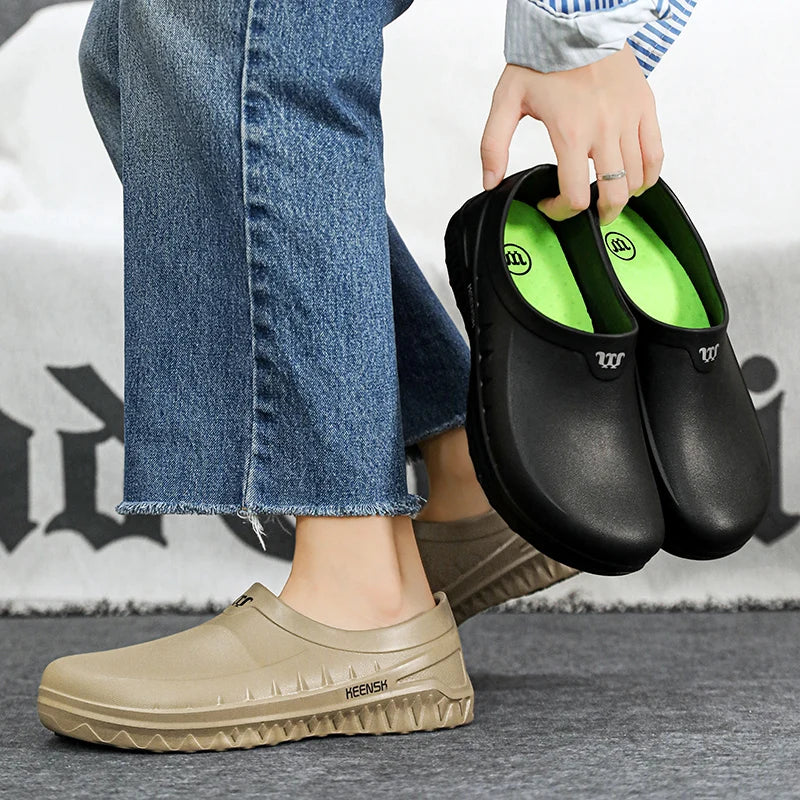 High Quality Bartender Shoes Men's Anti-slip Casual