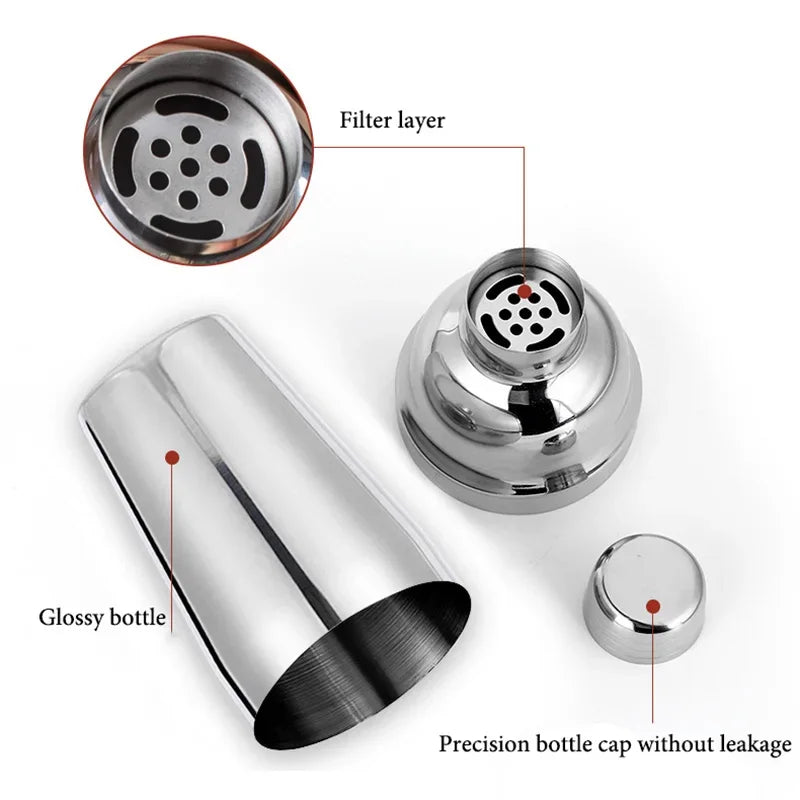 Bartender Black Cocktail Kit