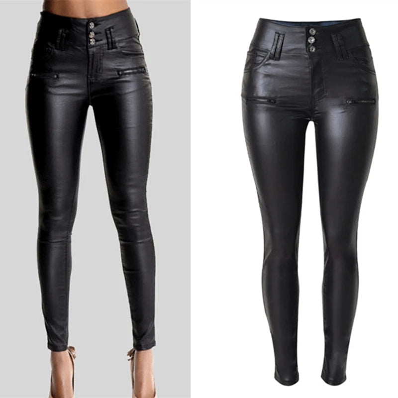 Women Leather Pants